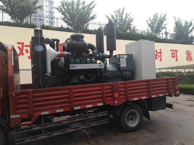 中國海警部隊采購一臺500KW韓國斗山柴油發電機組